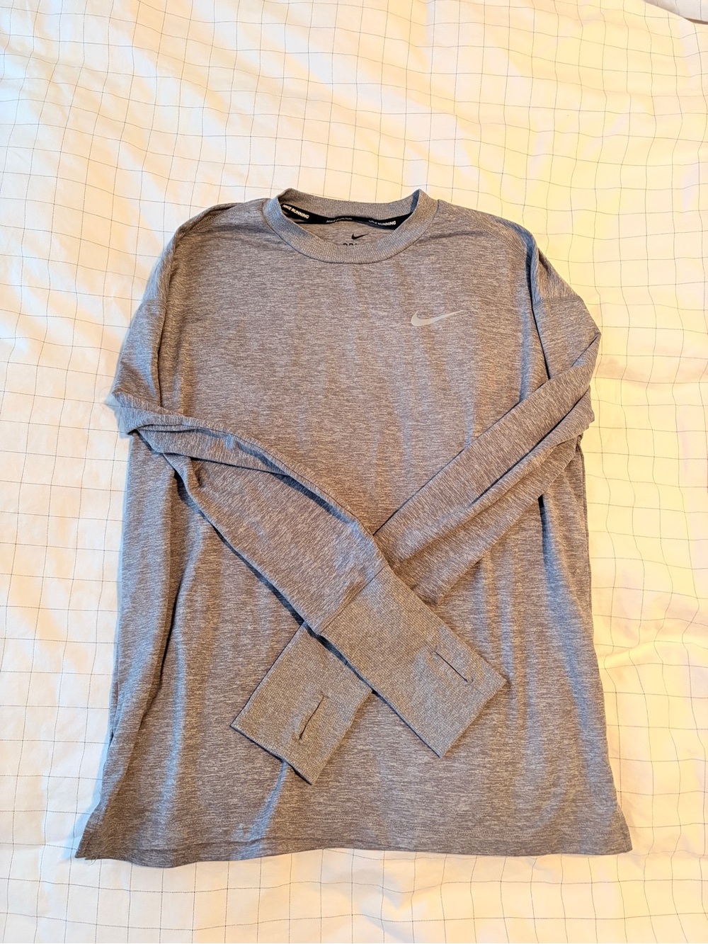 Nike Long Sleeve Dri-FIT Crew Shirt - Medium